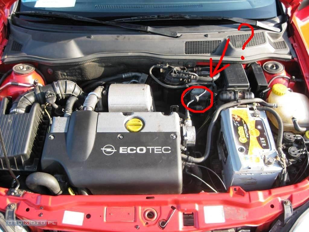 zawór zwrotny podcisnienia Opel Astra Silnik Diesel