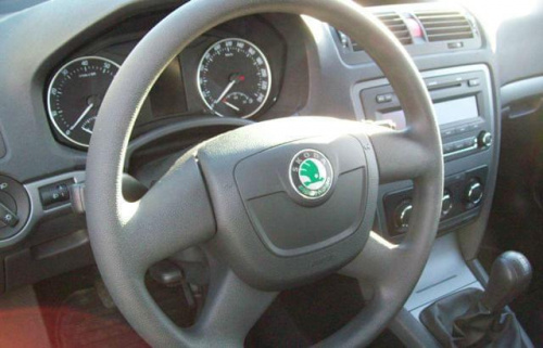 Wymiana zaślepki airbag-u #OctaviaII
