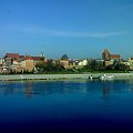 #toruń #rzeka #wisła #miasto #panorama #błękit #niebo #woda #kopernik #pierniki