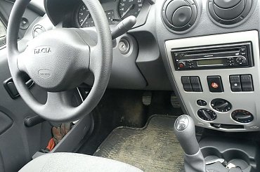 #dacia #logan #pickup #wnętrze