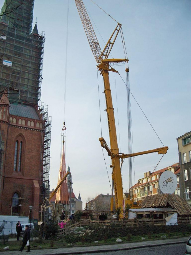 #MaszynyBudowlane #dźwigi #budownictwo #konstrukcje #wydarzenia #kościoły #SzczecińskaKatedra #Szczecin #Polska