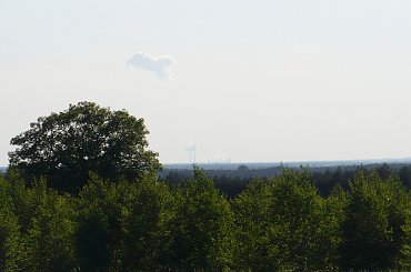 kominy EL Bełchatów z Góry Sławno - 55 km #ElektrowniaBełchatów #kominy #GóraSławno