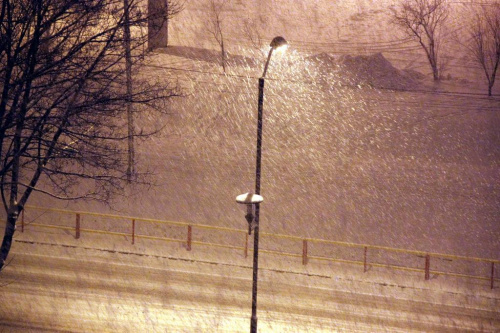 KOLEJNE ŚNIEŻYCE NA GÓRNYM ŚLĄSKU 15.01.2012 #GórnyŚląsk #Śląsk #śnieg #zima
