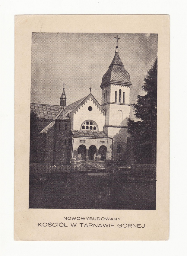 Tarnawa Górna ok. 1930 #Tarnawa #kościół