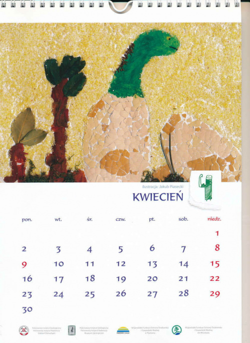 Kamienne archiwum Ziemi #kalendarz #KonkursPlastyczny2011