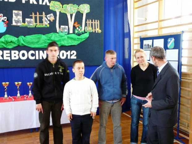 Turniej szkół podstawowych i gimnazjalnych z Torunia i okolic. Warcabowe Grand Prix 2012 - finał, ZS nr 2 Grębicin 17.04.2012r.