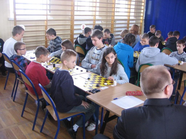 Turniej szkół podstawowych i gimnazjalnych z Torunia i okolic. Warcabowe Grand Prix 2012 - finał, ZS nr 2 Grębicin 17.04.2012r.