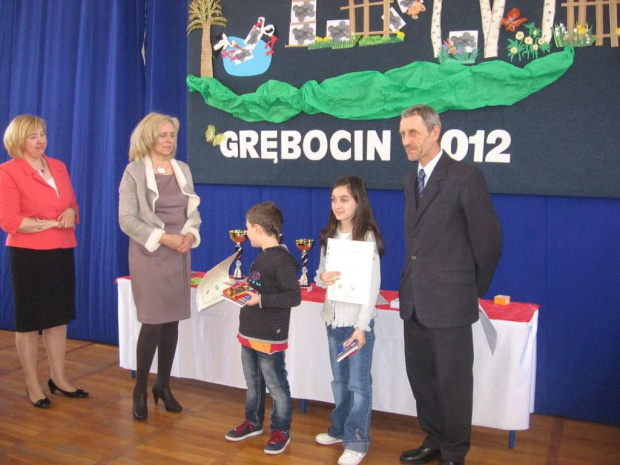 Turniej szkół podstawowych i gimnazjalnych z Torunia i okolic. Warcabowe Grand Prix 2012 - finał, ZS nr 2 Grębicin 17.04.2012r.