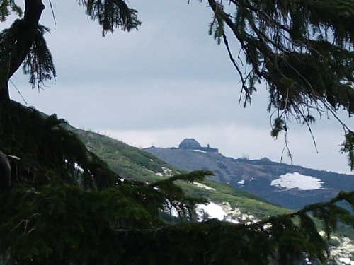 W oddali widać Szrenicę :) #Karkonosze #góry