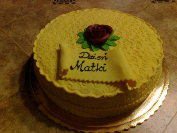 Tort - okolicznościowy na Dzień Matki #tort