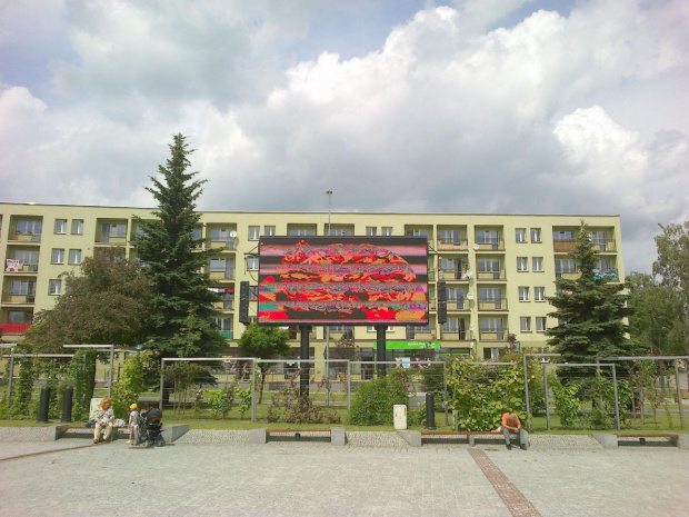 Plac 1000-lecia strefa kibica #ChrzanówMałopolskie