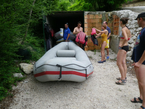 Rafting Croatia #RaftingCroatiaCetinaRiverPonton