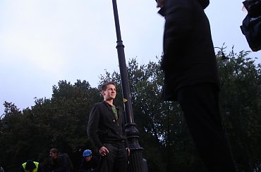 . #ZłoteTarasy #EuropejskiDzieńBezSamochodu #MasaKrytyczna #akcja #InvisiblePedal #Warszawa