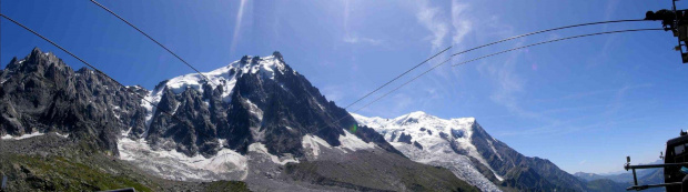 Kolejka z Chamonix na Aguille du Midi #Alpy #Szwajcaria #Finhaut