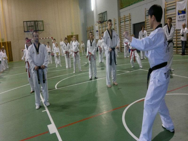 seminarium z MIstrzem Kang Cheol In 7 dan #taekwondo #tkd #walka #zawody