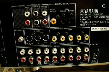 #Yamaha #wzmacniacz #pilot #KinoDomowe #black #coaxial