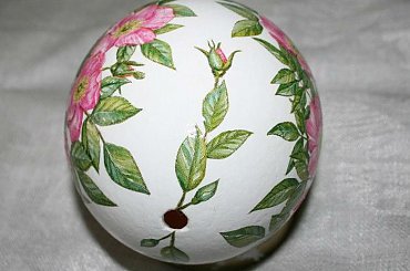 w połowie pracy... #wielkanoc #wydmuszki #decoupage