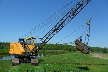 mój sprzęt-koparka linowa Km 251 #usługi #roboty #ziemne #MarekOgrodowski #KopanieStawówStawu #ZbiornikiWodne #OczkaWodne #OczkoWodne #WyrównywanieTerenu #spychanie #odmulanie #OczyszczanieStawu