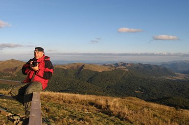 Na poręczy #Góry #Bieszczady #Rozsypaniec #Halicz #Tarnica