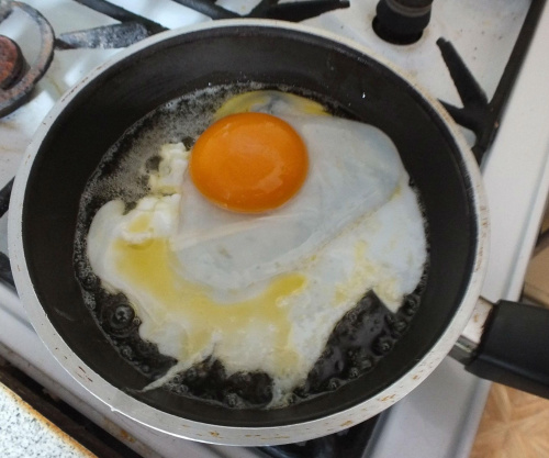 Jedno jajko na śniadanie wystarczy :)