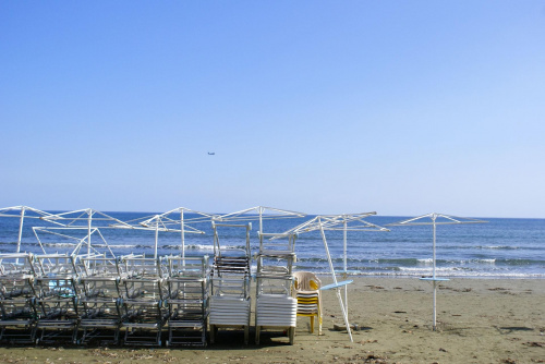 plaża w Larnace