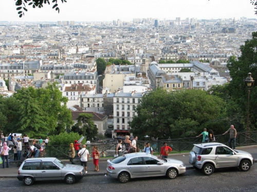 Panorama spod Sacre Coeur