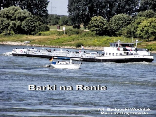 Barki na Renie #BydgoskiWodniak #barki #żegluga #MariuszKrajczewski