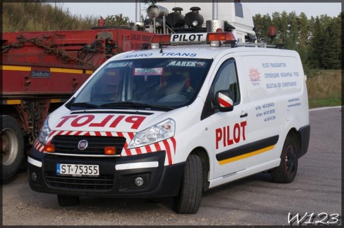 Pilot na Budzisku #pilot #PilotażGabaryt #schwertransport #schwerlast #sondertransport