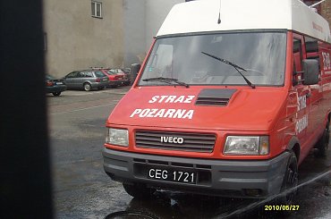 353[s]98 Iveco TurboDaily, Samochód Dowódcy Taktycznego, JRG 3 - Częstochowa #IvecoTuboDaily #JRG3 #Częstochowa #StrażPożarna