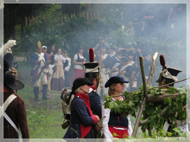 19 czerwca 2010 r. pod Twierdzą Srebrna Góra -inscenizacja historyczna. 200 żołnierzy z epoki napoleońskiej odtwarza bitwę z roku 1807.