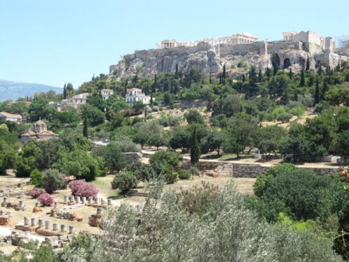 Akropol z Partenonem