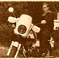 1988 rok. Motocykl CZ.
