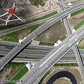 Węzeł autostrad A1-A4-DK 44 #ZLotuPtaka #ZdjęciaLotnicze #węzeł #autostrad #AutostradaA1 #GliwiceSośnica