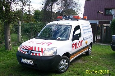 Aktualna flota Pilotażowa Peugeot Partner 2010 #pilot #PilotażGabaryt #schwertransport #schwerlast #sondertransport