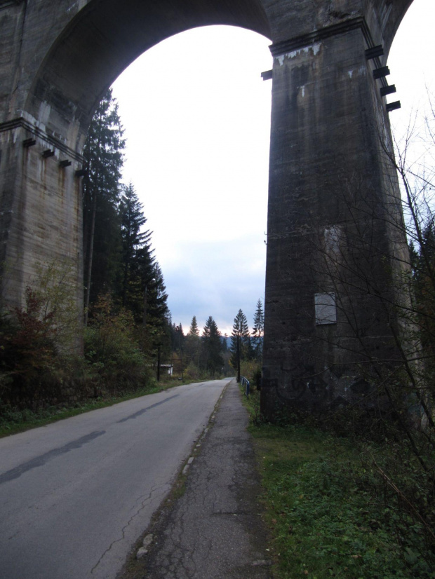 Wisła - Głębce, wiadukt kolejowy #wiadukt #kolej #Wisła