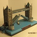 Tower bridge-Londyn,model kartonowy