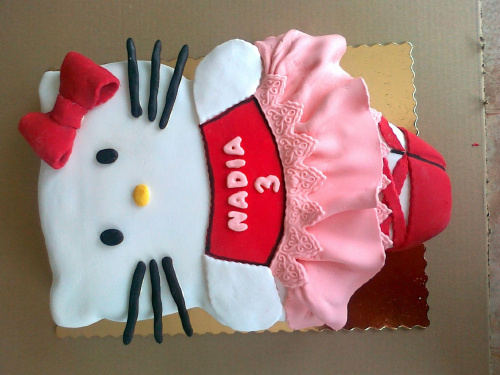 Tort - Hello Kitty baletnica #tort