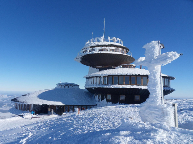 Czyżby nowy krzyż na Śnieżce ? :) #Śnieżka #zima #karkonosze #góry