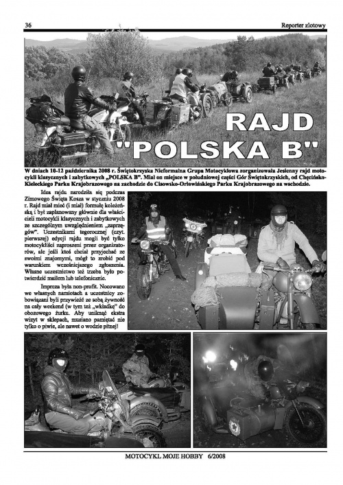 Relacja - Rajd Polska B 2009 - 01