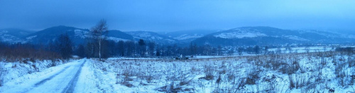 #Milówka #panorama #zima