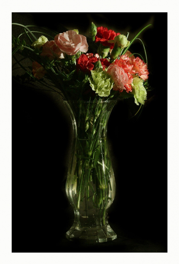Tym razem kwiaty w wazonie :) #Kwiaty #wazo #bukiet