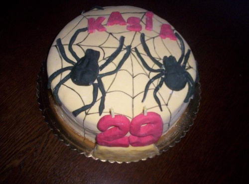 Tort - pająki #tort