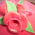 Kwiatki na tort #tort