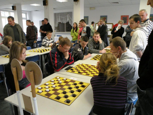 Turniej województwa kujawsko-pomorskiego szkół specjalnych Liga Warcabowa - Wiosna 2011. SOSW Toruń, dn. 24.03.2011r.