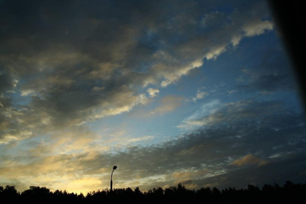Świt 6'09 #chmury #świt