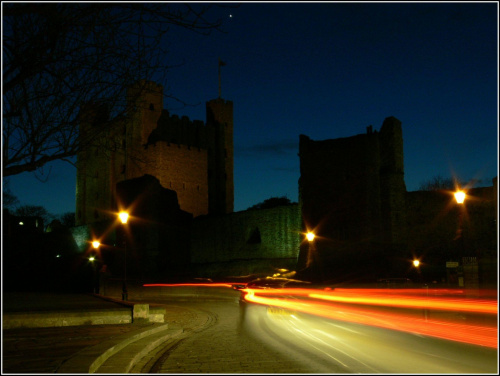 Zamek w Rochester. Anglia
