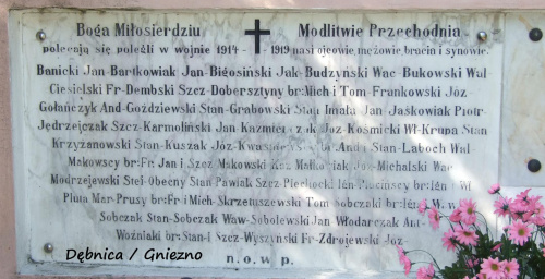 Polegili za Polskę
Dębnica / Gniezno