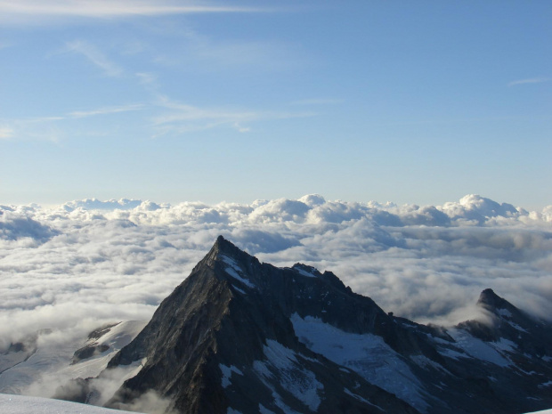 Kolejny szczyt zdobyty - Weissmies 4023 #wakacje #góry #Alpy #lodowiec #treking #Szwajcaria #weissmies #szczyt