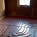 2009 Luty - instalacja ogrzewania podlogowego - salon gościnny/gabinet #Kornelia