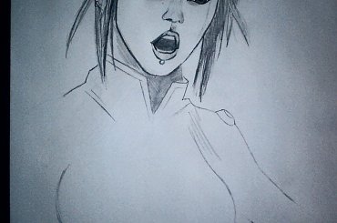 #rysunek #szkic #cabal #kobieta #dziewczyna #girl #woman